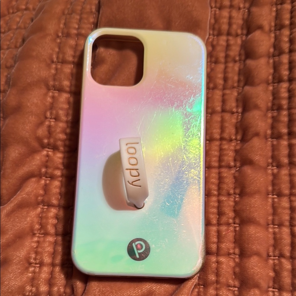 Loopy Case Iridescent Grip Phone Case 12Pro